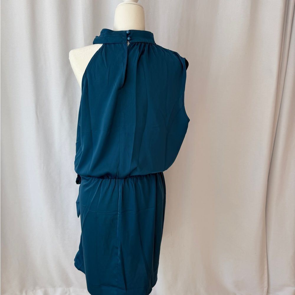 PrettyGarden Teal Dress – XXL – Stretchy Fit & Flare - Picture 6 of 8